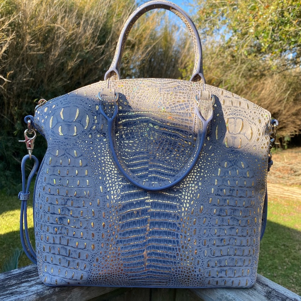 Brahmin large duxbury regal mini Satchel
